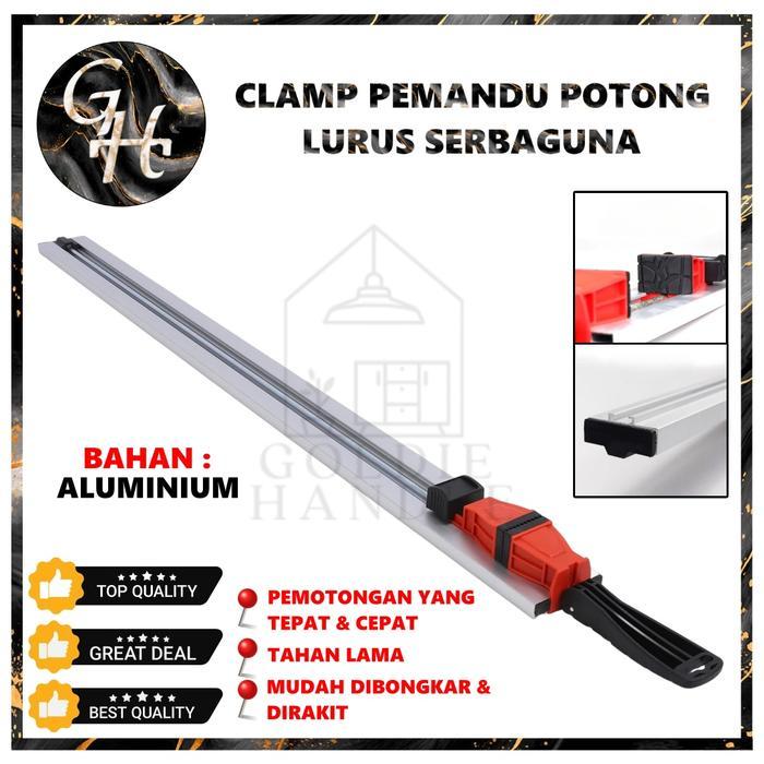 Klem Pemandu Potongan Kayu LurusSerbagunaJepit Potongan Alat Pres Penjepit Papan Kayu