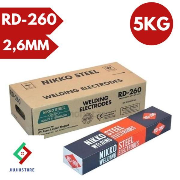 Nikko Steel Kawat Las Nikko Steel Rd 260 2,6Mm 5Kg Kawat Las 2,6Mm 5Kg