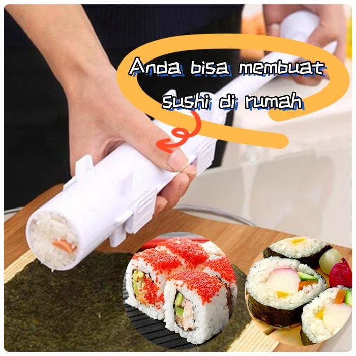 Alat Sushi CodSushi Bazooka /Cetakan Gulungan Sushi /Cetakan Sushi/ Roll Sushi / Beras Sushi Roll