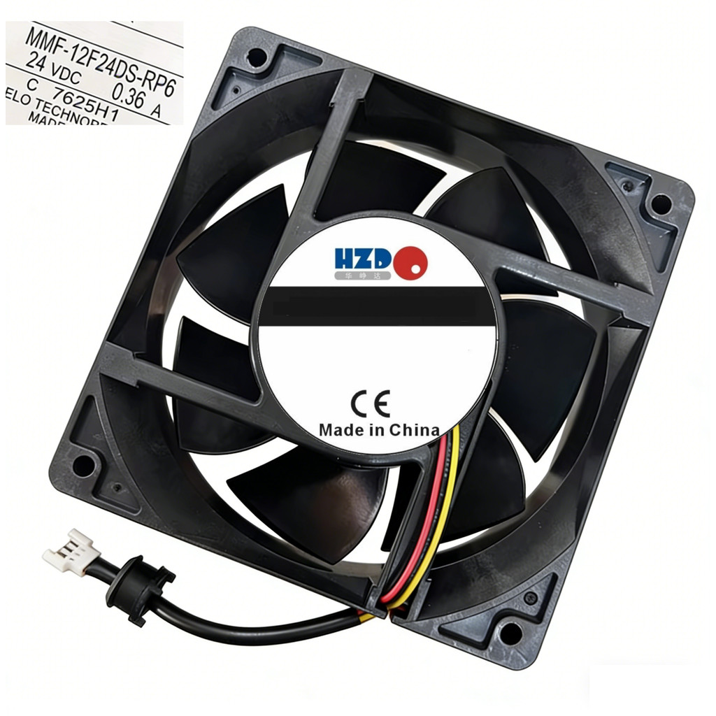 MMF-12D24S-RP6 DC24V 0.36A 120*120*38MM 12CM inverter cooling fan MF-12F24DS-CM1 MMF-12D24DS-RN8