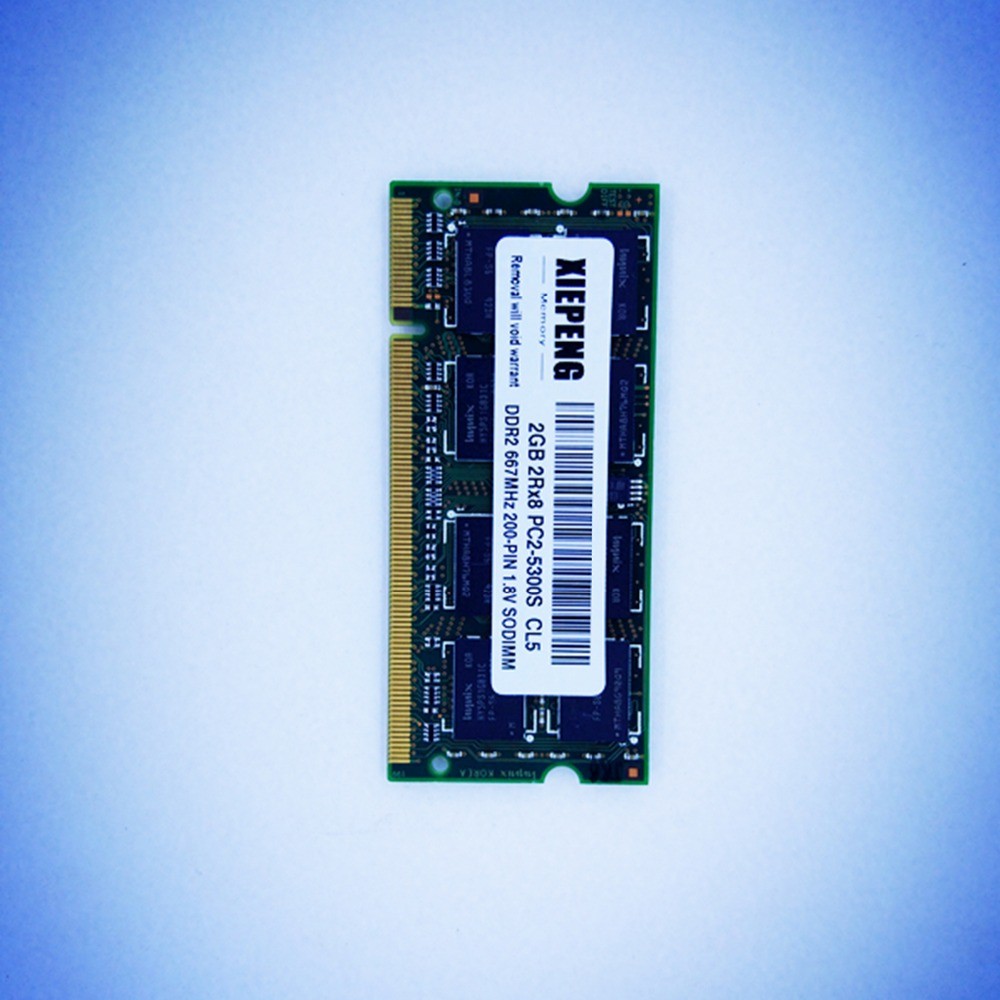 2GB 2Rx8 PC2-5300S 667MHz DDR2 1gb 667 MHz Laptop Memory 4G pc2 5300 Notebook 200-PIN 1.8V SODIMM