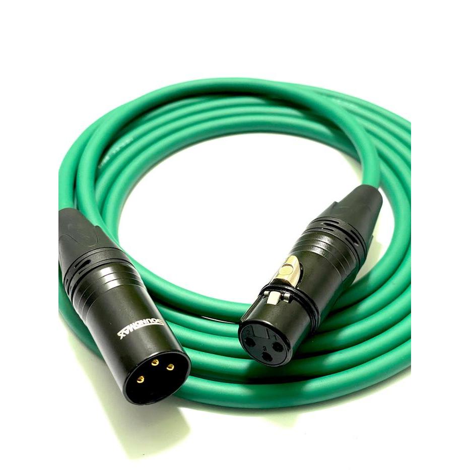 Mogami Kabel Mic Audio Original Japan Kabel Mic Mogami 2549 Xlr Female & Xlr Male Soundmax Pin Gold