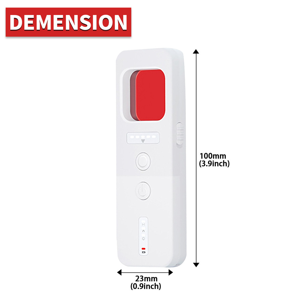 Hidden Spy Camera Detector Anti Spy Gadget GPS Tracker Finder Bug Detector Wireless RF Signal