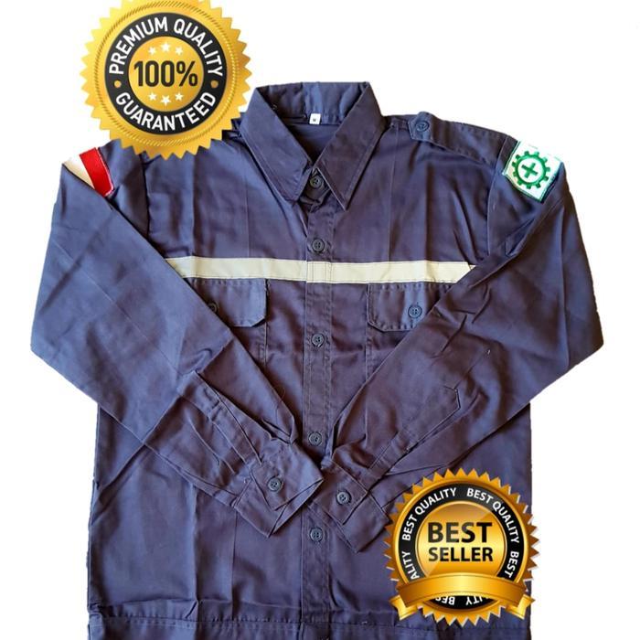 Best Seller Baju Safety / Baju Kerja / Wearpack Katelpak / Baju Proyek / K3 Original