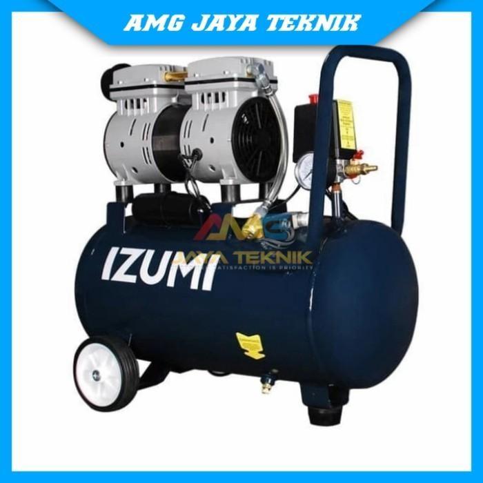 KOMPRESOR OILESS 1HP 24 LITER MERK IZUMI TIPE OL 1024 - 1 HP 24LITER