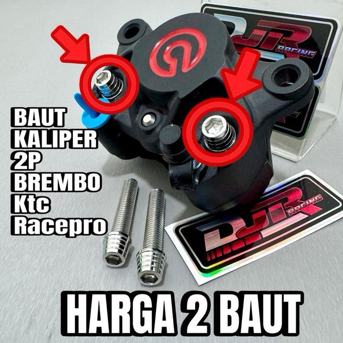 Baut Kaliper Brembo 2P Probolt Stainless Original Heng Thailand 2P Ktc