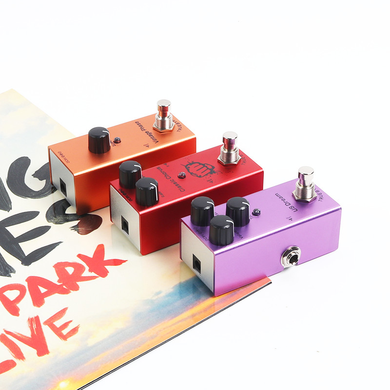 Electric Guitar Pedal Overdrive/ Distortion/Chorus/Delay/Tremolo Delay Looper Reverb True Bypass for