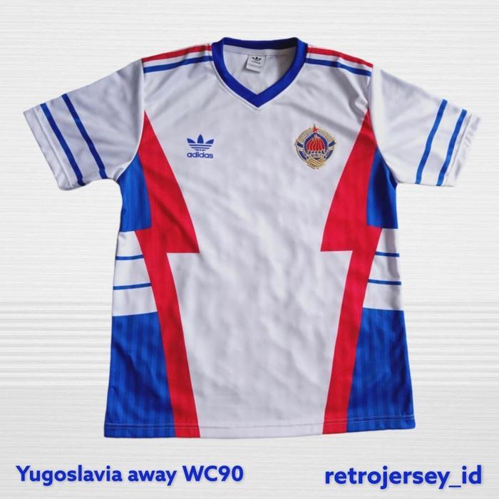 Premium Jersey Retro Yugoslavia Away World Cup 1990