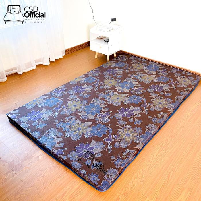 "New" CSB Matras Protector Kasur Busa 120 x 200 x 5 cm Topper Kasur Spring Bed Dilengkapi Karet
