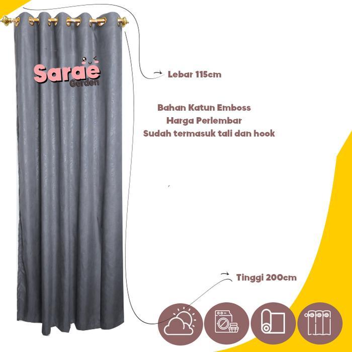 "New" Gorden Jendela,Gorden Jendela Ruang Tamu 1 Set,Gorden Pintu Kamar,Gorden Jendela 1 Set