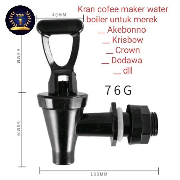 Kran cofee maker akebonno water boiler