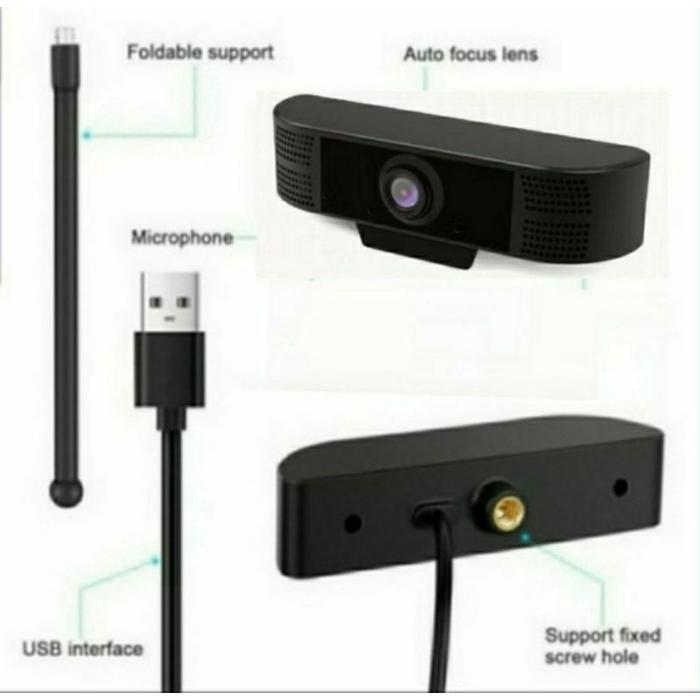 Webcam F10 FULL HD 1080P With Microphone Web Cam