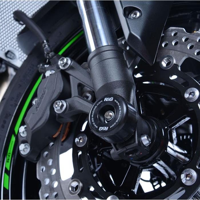 Axle Sliders R&G Z900 '17/Z900RS '18 Fork Protectors FP0194BK
