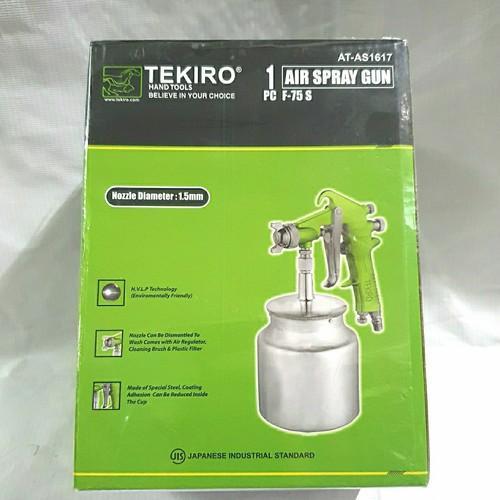 Termurah Spray Gun Tekiro Japan F75 S Tabung Bawah