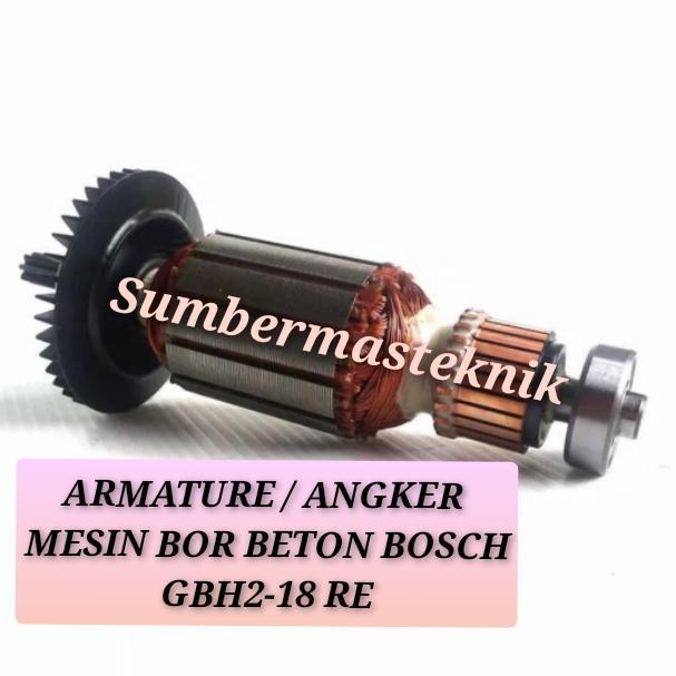 Armature Bosch Gbh2-18 Re Angker Mesin Bor Bosch Gbh 2-18 Re Bull