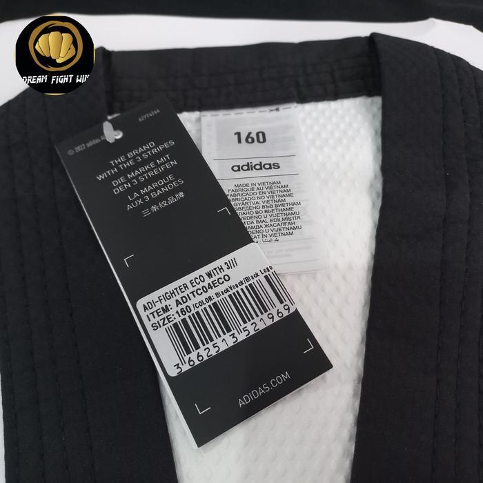 DOBOK TAEKWONDO ADIDAS FIGHTER 3 STRIPES NEW