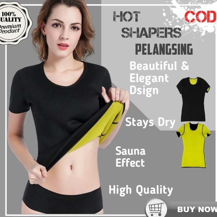 Korset Baju Pelangsing Pengecil Perut Baju Sauna Suit Gym Pria Wanita