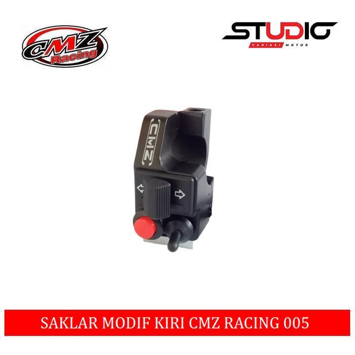 SALE Holder Saklar Kiri 3 Tombol Variasi Sein Sen Klakson Dim Plus Lubang Spion Vixion Old Vixion