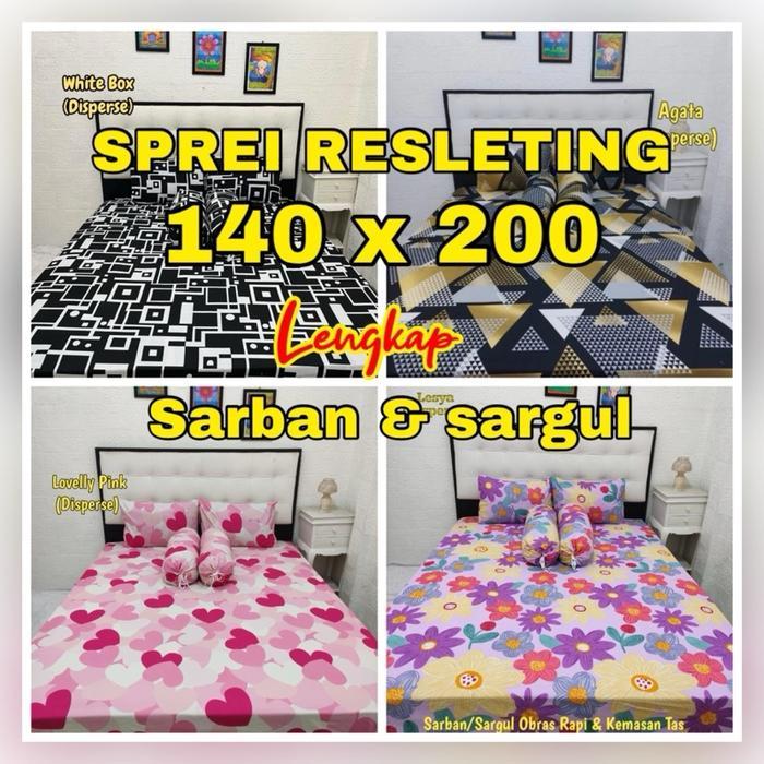 Sarung kasur 140x200 sprei busa resleting 140x200 sprei busa kasur sprei busa 140200 sprei resleting