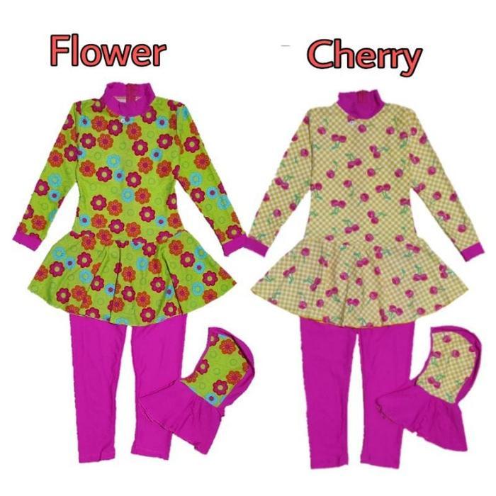 Baju Renang Anak Muslim 6 - 8 Tahun