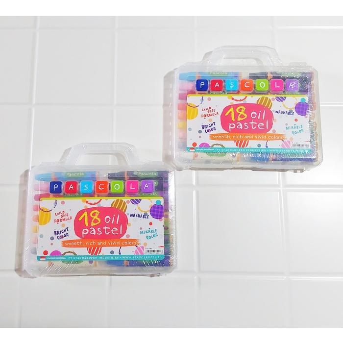 Crayon Pascola 18 W / Krayon pascola 18 Warna / Krayon Murah