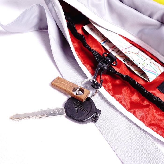 New Euck - Tas Selempang Tahan Air Unisex / Pria- Fuku Ligt Grey