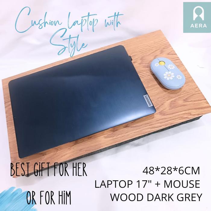 Terlaris AERA INDONESIA Cushion Lap Desk Bantal Meja Laptop Shabby 5 Fungsi SALE