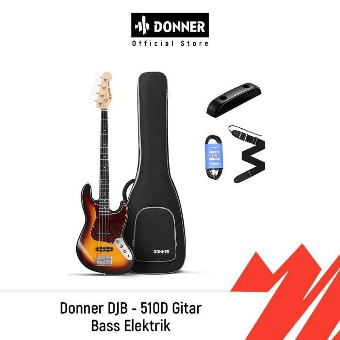 Donner DJB - 510D Gitar Bass Elektrik
