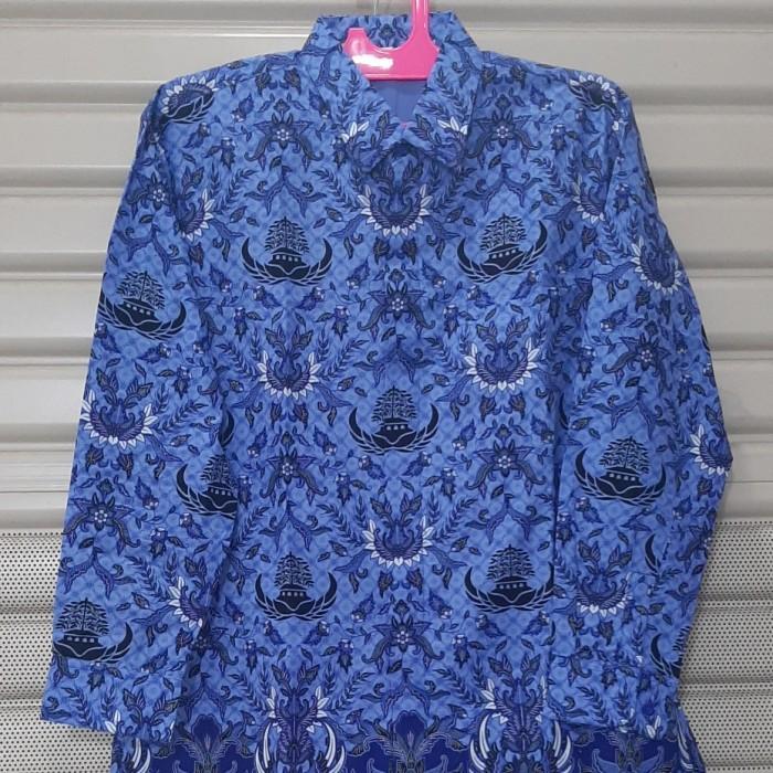 HOT SALE Baju Batik KORPRI Pria PNS Seragam KORPRI PNS Pria Bahan SUTRA