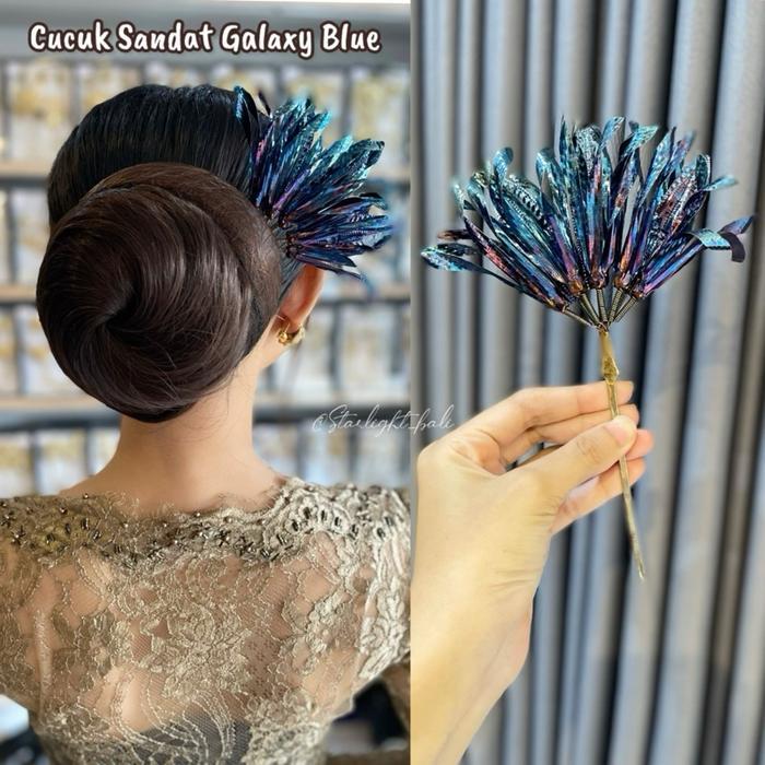 STARLIGHT BALI - Cucuk Sandat Galaxy / Cucuk Bunga / Cucuk Sandat Metalic/ Aksesoris Rambut