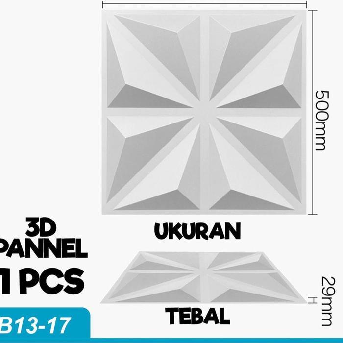 wallpanel 3D PVC wallpaper dinding wallpanel