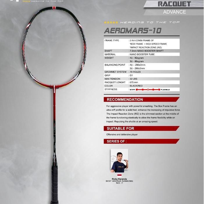 RAKET FELET AEROMARS 10 ORIGINAL badminton