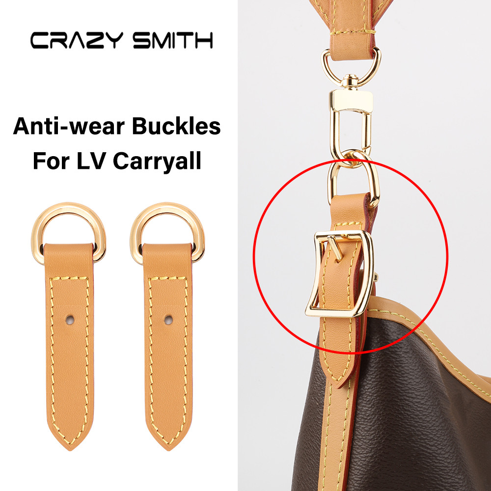 CRAZYSMITH Bag Strap Transformation for LV Carryall Handbag Strap Buckle Leather Protection