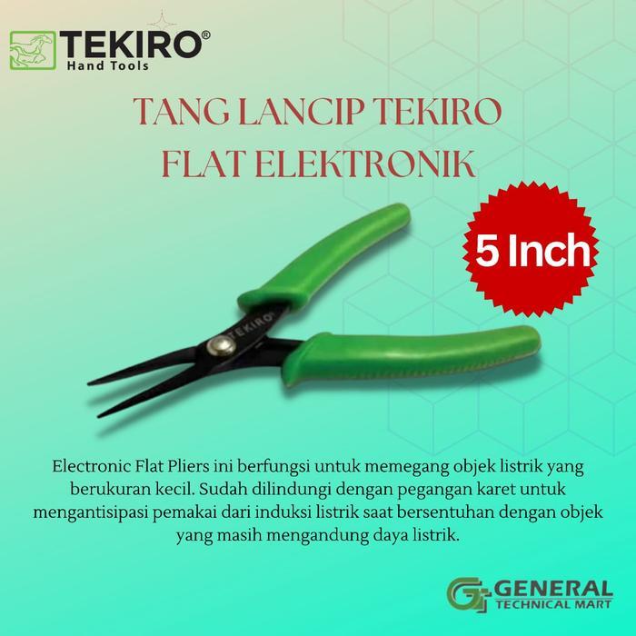 TANG LANCIP FLAT ELEKTRONIK TEKIRO KECIL 5 INCH PL-EF1452