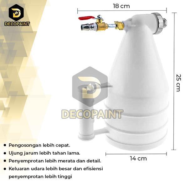 Alat Semprot Cat Tekstur - Spray Gun Tekstur Mini