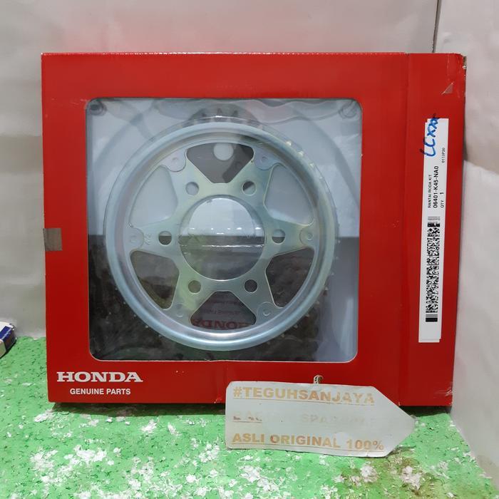 Gir Set / Gear Set 06401-K45-Na0 Cbr150R Cbr 150R Led (Lubang 6) Honda