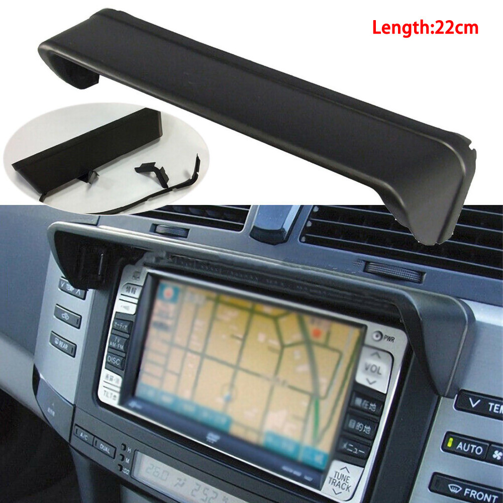 Penutup Naungan Matahari GPS Mobil Anti Silau Pelindung Matahari Mobil Kap Navigasi Universal Panjan
