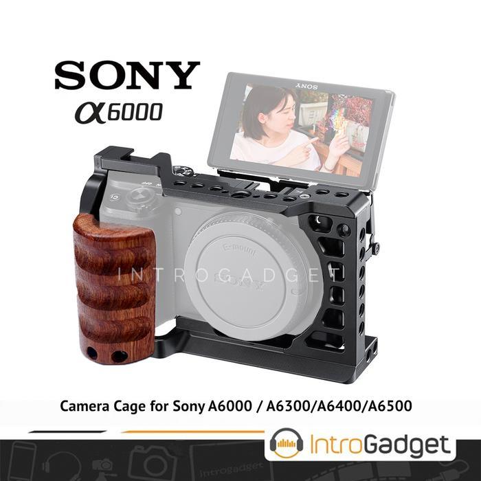 Cage Rig Sony A6000 A6300 A6400 A6500 Wooden SmallRig UURig Andoer
