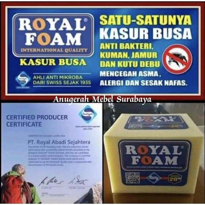 Kasur Busa Royal Foam Platinum Tebal 14 Garansi 10 Tahun [JAWA TIMUR]