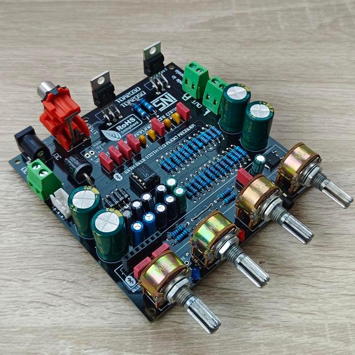 Amplifier Tda2030 Tda2050 35W Stereo Hi-Fi Audio Power Amplifier Ampli Terjamin