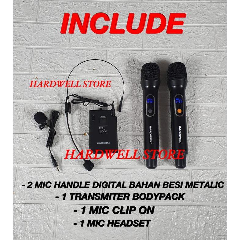 Speaker Portable Meeting Hardwell 15 Inc With Bluetooth And Usb Terbaik