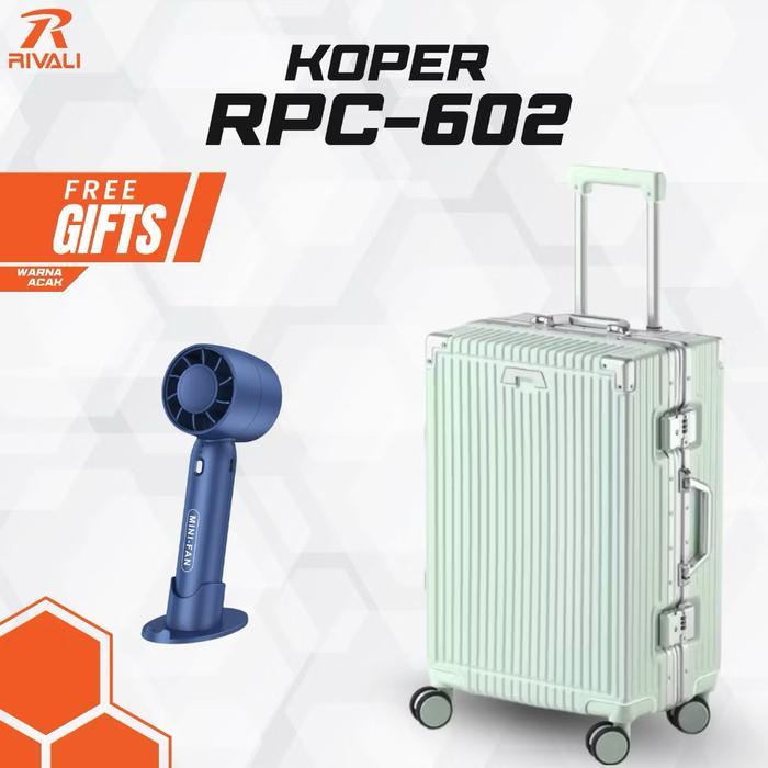 [] Rivali Koper 20 inch 22 inch 24 inch TSA Lock 360 Silent Wheel RPC-602