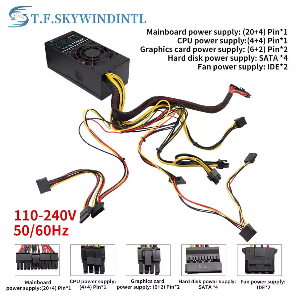 1PC 400W Power Supply Flex ATX For Computer Active PFC Computer TFX PSU For Desktop Small PC Case