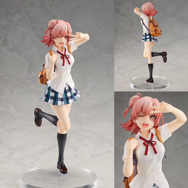 24cm Yui Yuigahama Anime Girl Figure My Teen Romantic Comedy SNAFU Yukino Yukinoshita Action Figure