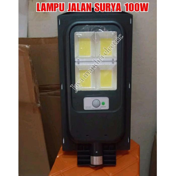[] LAMPU JALAN SOLAR 100 WATT PJU TENAGA SURYA SOLAR CELL Panel 100WATT