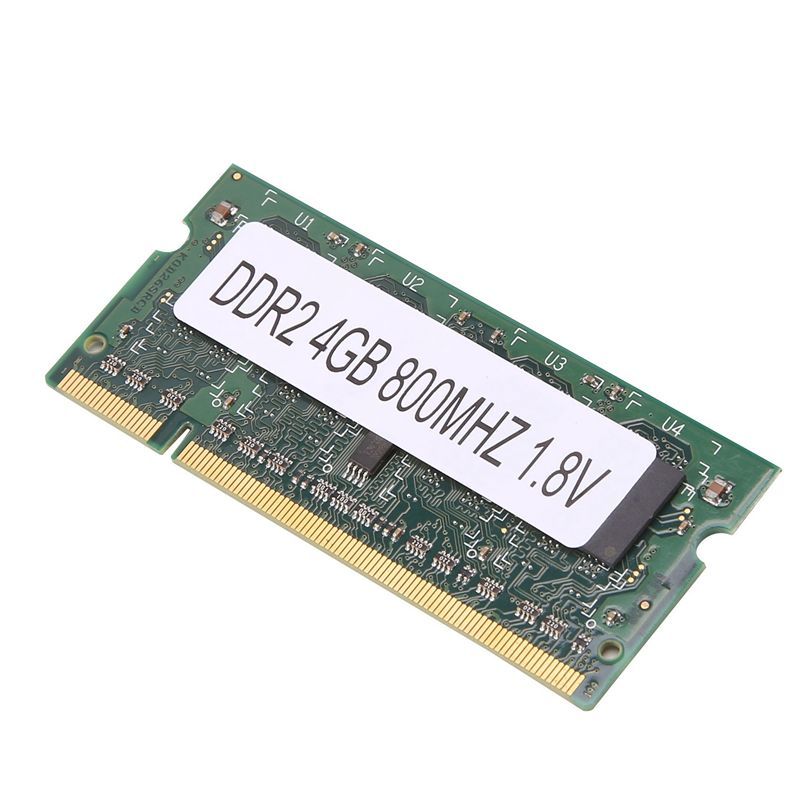New--2PCS DDR2 4GB 800Mhz Laptop Ram PC2 6400 2RX8 200 Pins SODIMM For AMD Laptop Memory