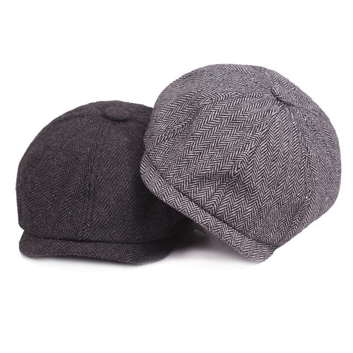 Topi Baret Dean Jamont Style Newsboy Flat Beret Hat Pelukis Patino Dewasa Peaky Blinders Outfits