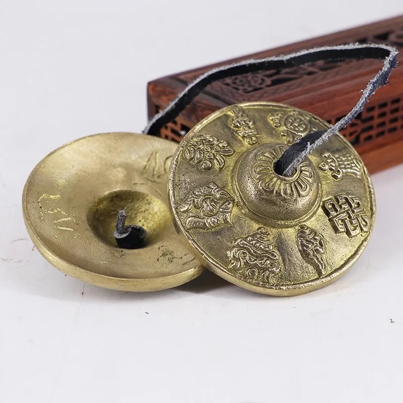Himalayan Tibetan Chimes Handmade Tingsha for Yoga Meditation Sound Healing Music Therapy