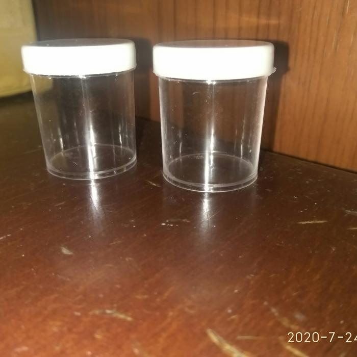 "New" Botol Obat Kecil Transparan 10 Pcs Toples Mini 10ml-20ml-30ml Tutup Anti Tumpah Wadah Plastik