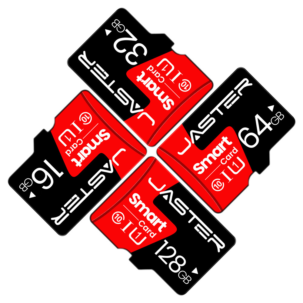 JASTER Mini SD Card 4GB 8GB 16GB Class 6 Real Capacity 32GB Memory SD Card High Speed Smart SD Card